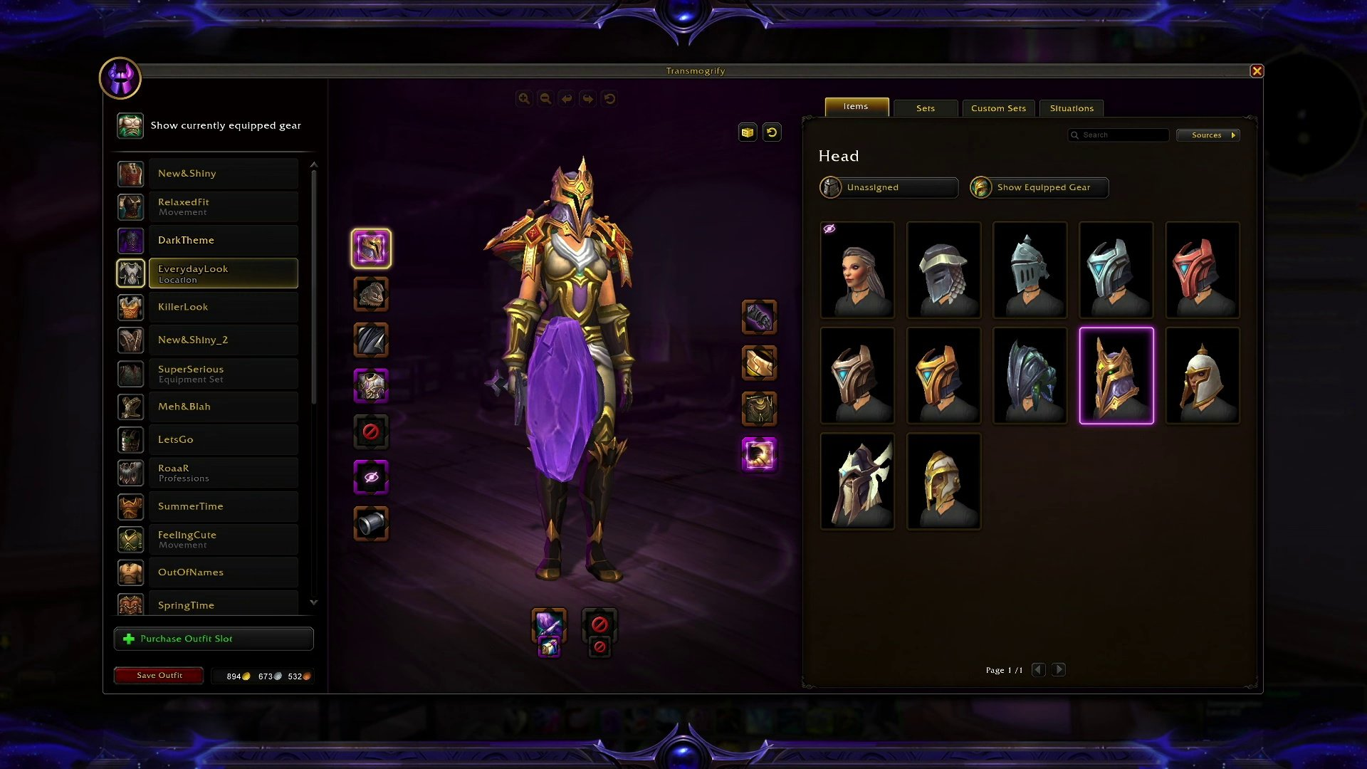 Transmog UI