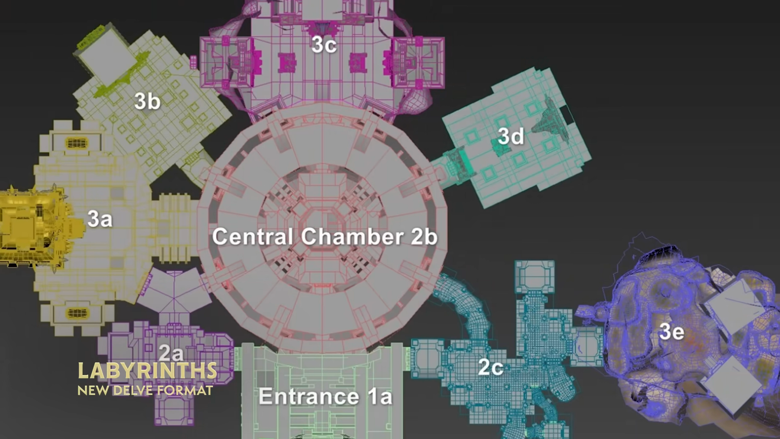 Labyrinths - Nouveau format Delves